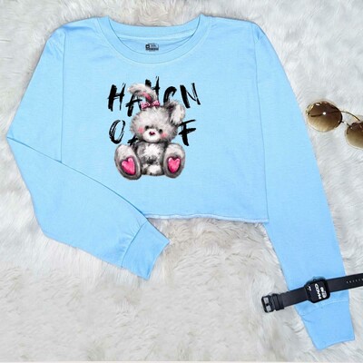 Baggy croptop tshirt -ladies
