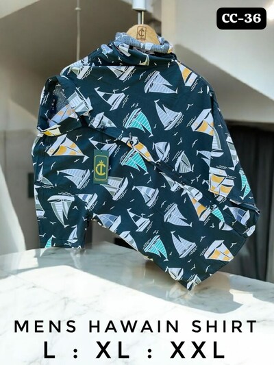 Mens hawayin shirt