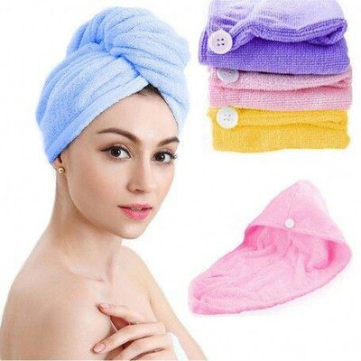 Microfiber Hair Drying Towel