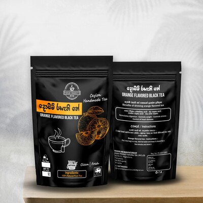 Orange flavoured black Tea 