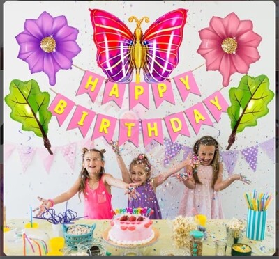 Happy Birthday decoration full set 