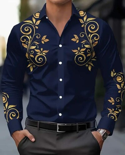 Mens Print Shirt 
