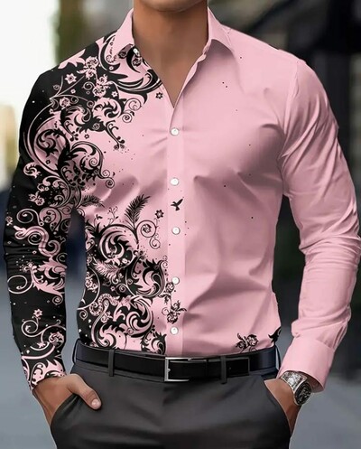 Mens Print Shirt 