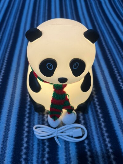 Cute Panda Silicone Night Light (Touch Sensitive)