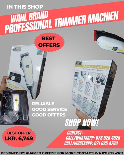 Wahl Professional Super Taper Trimmer Machine