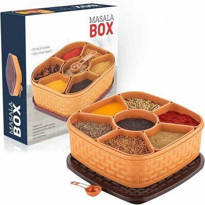7 Section Masala Box
