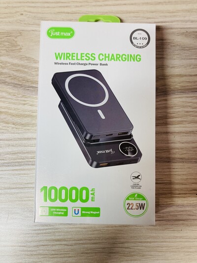 NEW MAGNETIC POWER BANK WIRELESS FAST CHARGER 10000mAh