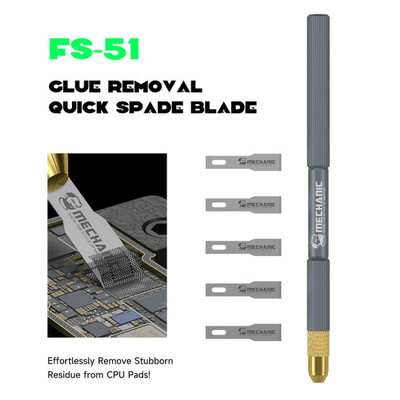 MECHANIC FS-51 Glue Remover Set (Blade Kit)