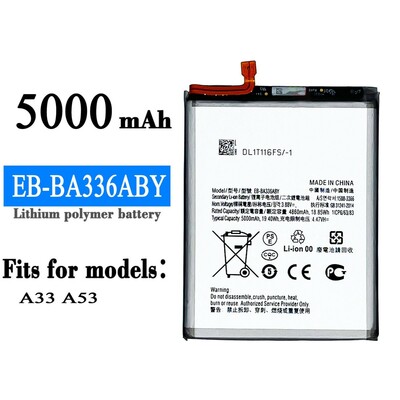 New Premium Battery Replacement Part Compatible for Samsung A53 5G A536