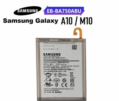 SAMSUNG GALAXY A10 Battery SAMSUNG GALAXY M10 Battery Samsung EB-BA750ABU 3400mAh Battery For SAMSUNG Galaxy A10 M10 Phone Battery