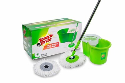 Twin Bucket Spin Mop