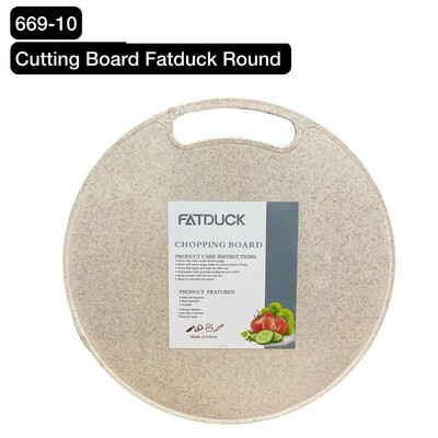 Fatduck Round Cutting Board - 669-10 (L0343) 