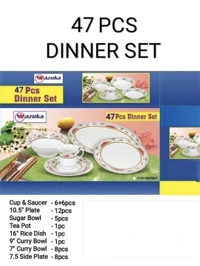 47pcs DINNER SET