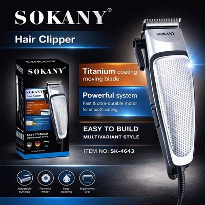 SOKANY HAIR CLIPPER TRIMMER