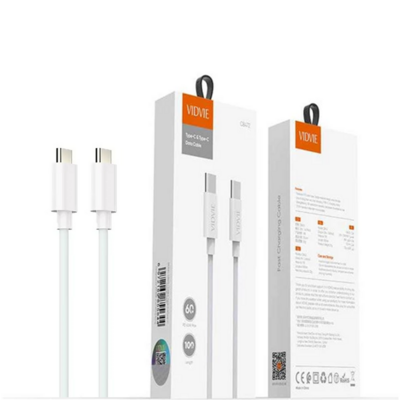 VIDVIE Data Charging Type-C to C Cabel 