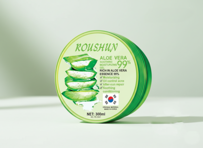 Roushun Aloe Vera Soothing Moisturizing Gel 99% 300ml