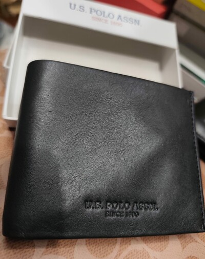 Mens leather wallet 