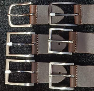 Leather belt 