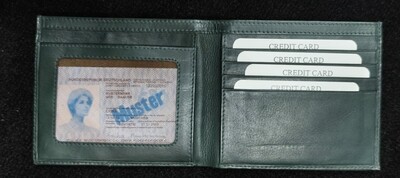Mens leather wallet 