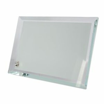 Blank Glass Photo Frame BL02