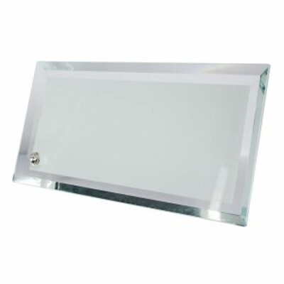 Blank Glass Photo Frame BL08