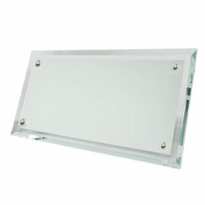 Blank Glass Photo Frame BL12
