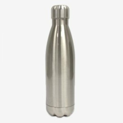 Blank Flask Sublimation Print Bottle – Silver