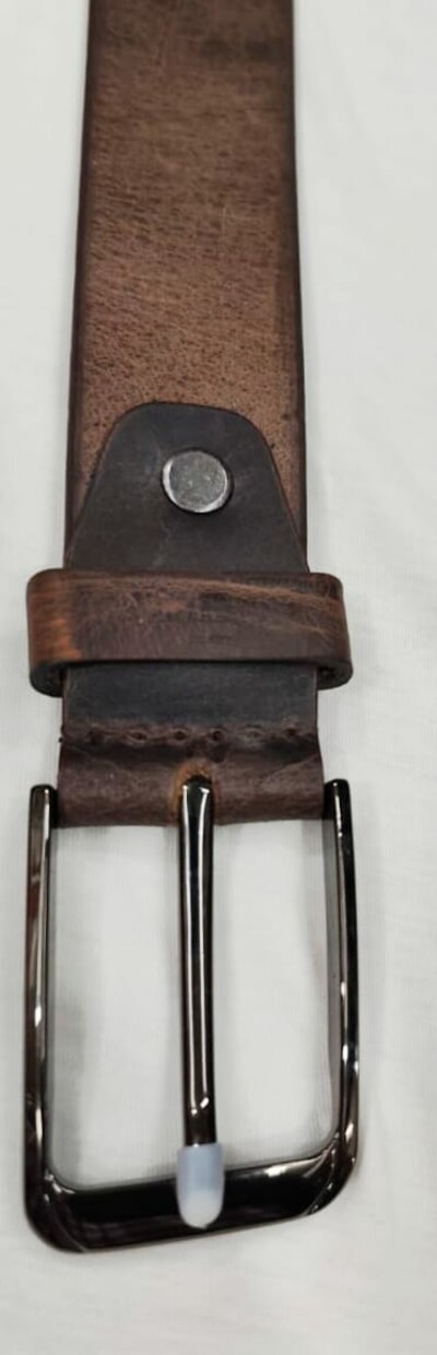 Leather belt 