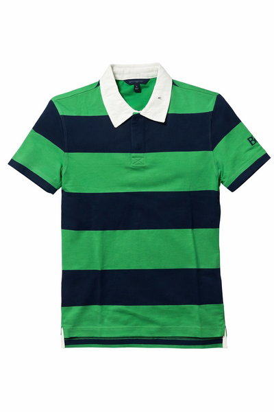 BANANA REPUBLIC SS Rugby Polo T-Shirt Striped(Available Sizes- S/M/L/XL)