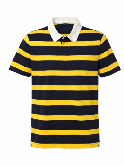 BANANA REPUBLIC SS Rugby Polo T-Shirt Striped(Available Sizes- S/M/L/XL)