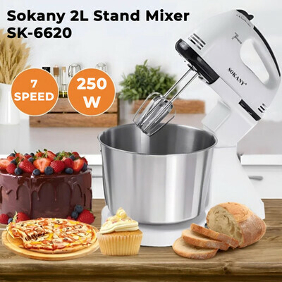 Sokany 2L Stand Mixer SK-6620