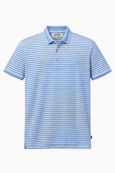 IZOD Saltwater Mens Polo SS T-Shirt (Size-M)