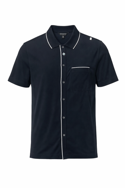 BANANA REPUBLIC Polo T-Shirt SS with button open (Size-M)