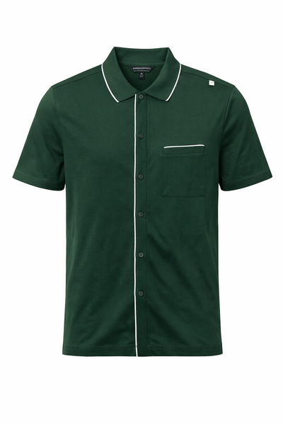 BANANA REPUBLIC Polo T-Shirt SS with button open (Size-M)