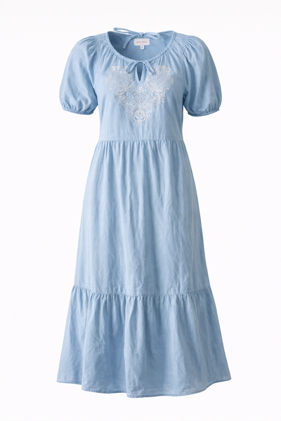INDISKA Women’s Denim dress (Size- L)