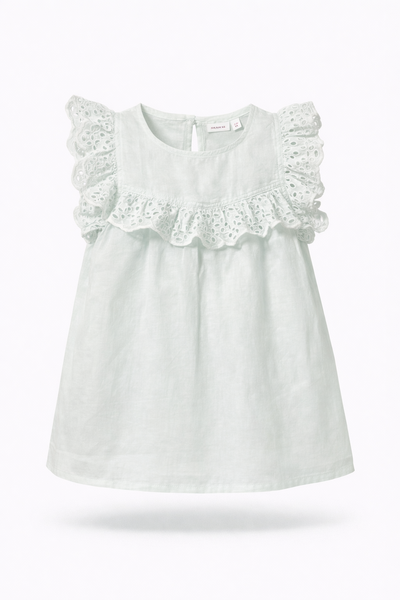 NAME IT Girls’ linen frock (Size-2-3 Years)