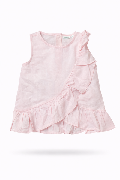 NAME IT Girls linen frock (Size-3-4 Years)