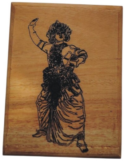 Laser engraving dancer