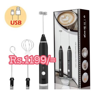 USB SPEED ABJUSTABLE MILK FROTHER