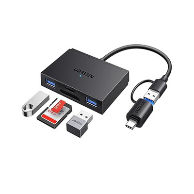 UGREEN 45167 4-in-1 USB-C/USB-A Card Reader CM812