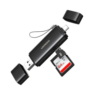 UGREEN 65024 2-IN-1 USB-C/USB-A CARD READER