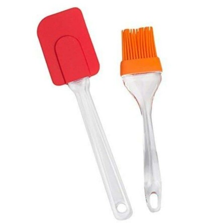 Silicone spatula & basting brush
