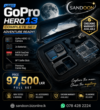 Go pro hero 13 used 