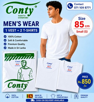 Mans vest Conty(Size 85cm S)