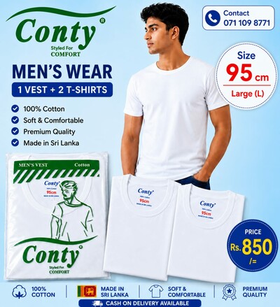 Mens vest Conty (Size 95cm L)