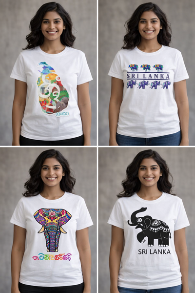 4 pieces Street wear  Sri Lankan Vibes Combo offer 