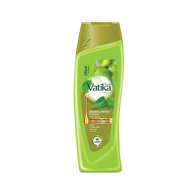 Vatika Shampoo - 400ml Olive And Henna ( Nourish and Protect )